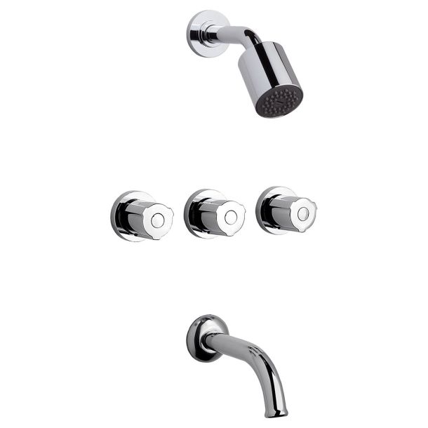 0103/C7-CR DUCHA CON TRANSFERENCIA RADAL CROMO FV (DISC)