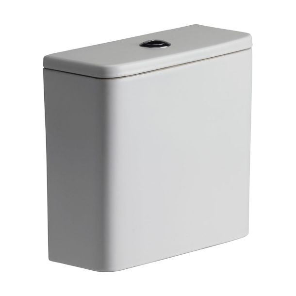 DTW6F-B DEPOSITO APOYAR DOBLE DESCARGA VENETO BLANCO FERRUM