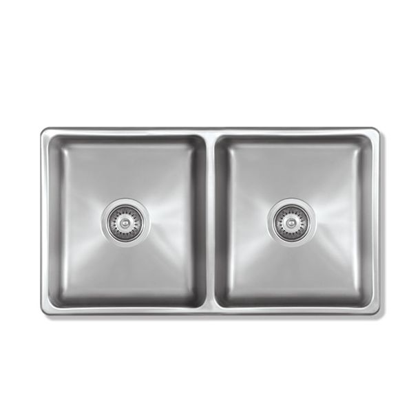 786E PILETA 76X41X17 MATE AC. 304 - MI PILETA