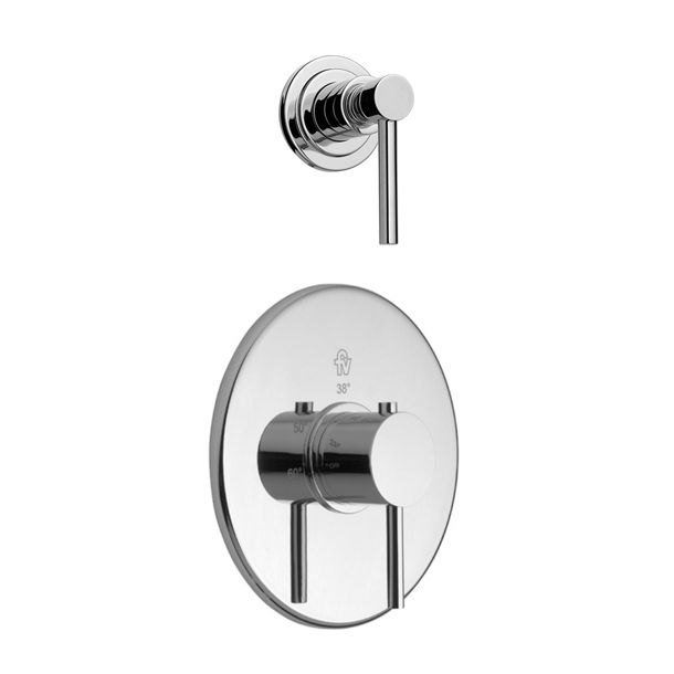 0217.01-CR FV SPA - CONJUNTO DECORATIVO PARA JUEGO TERMOSTATICO CROMO FV