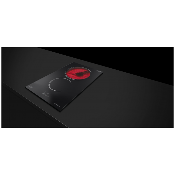 27-2 (25-2) ANAFE VITROCERAMICO 2 HORNALLAS INOXIDABLES