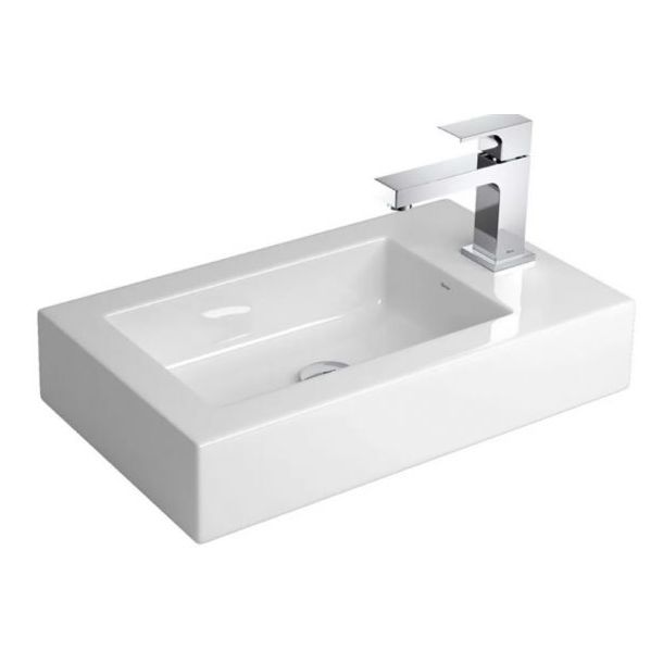 L1195L BACHA RECTANGULAR COLGAR 1 AGUJERO AQUALAF