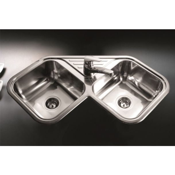 AXAD78A PILETA ESQUINERA 78X78X18 - JOHNSON