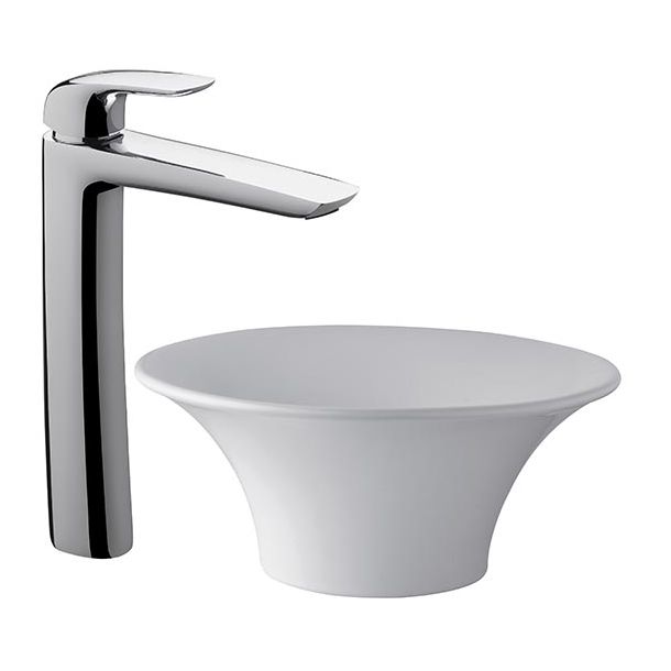 0181.02/L2-CR LAVATORIO MONOCOMANDO ALTO EPUYEN CROMO FV