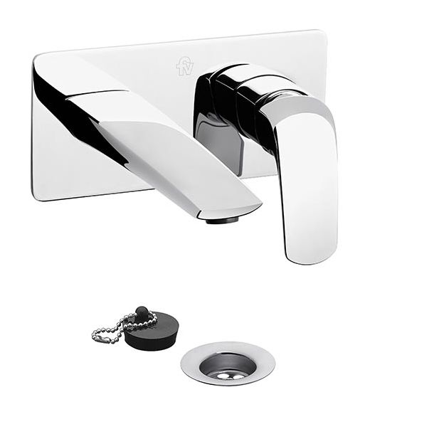 0206/L2-CR LAVATORIO MONOCOMANDO PARED EPUYEN CROMO FV