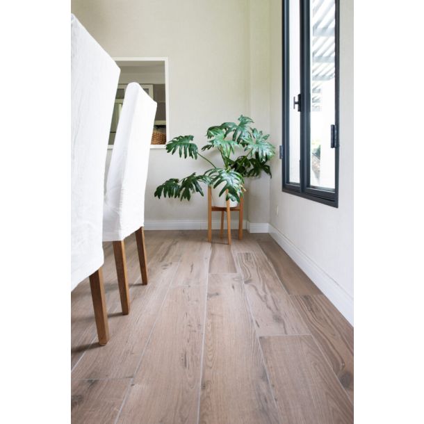 20X120 PORCELLANATO ECOWOOD ROVERE 1RA RECTIFICADO ILVA