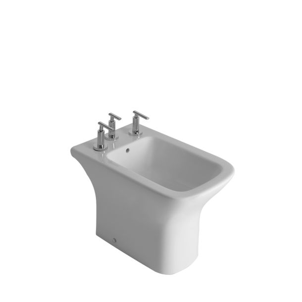 BBA3X-B BIDET TEMPLE 3 AGUJEROS BLANCO FERRUM