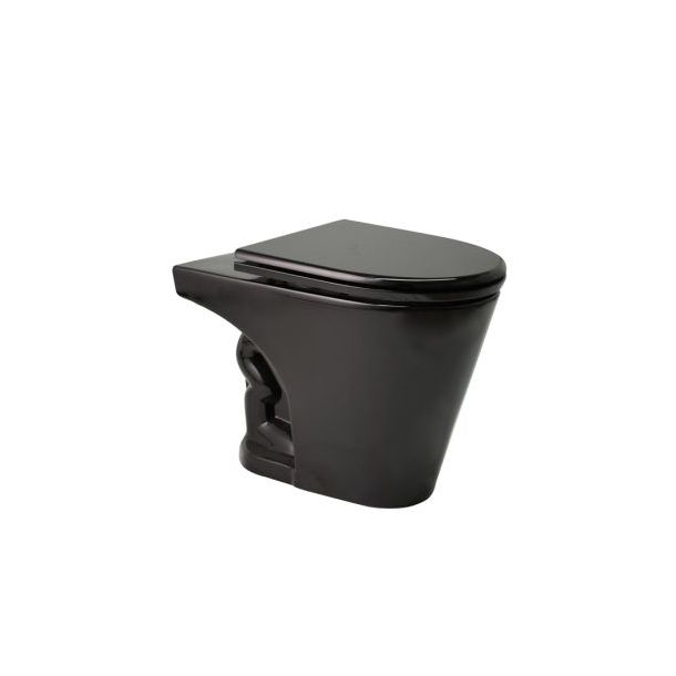 IHCMJ-N INODORO CORTO MARINA NEGRO FERRUM