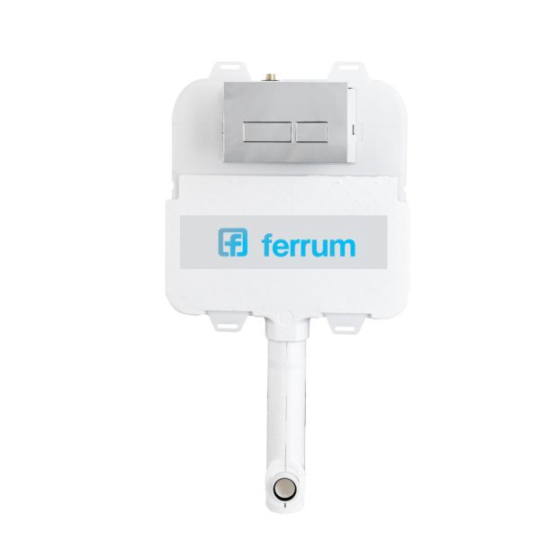 D92TE-B DEPOSITO EMBUTIR EXTRA CHATO BLANCO FERRUM