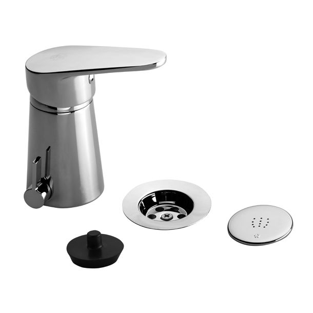 0189/M4-CR BIDET MONOCOMANDO CON TRANSFERENCIA COMPACTA CROMO FV