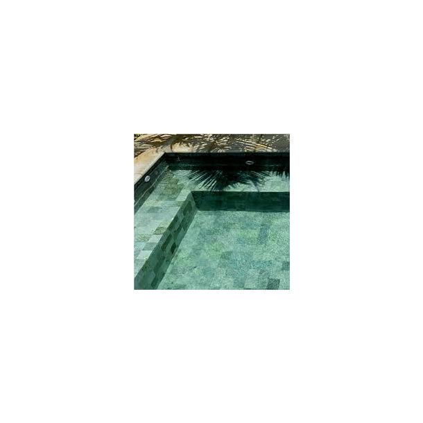 10X10 REVESTIMIENTO PIEDRA BALI VERDE PATIO GAUDI