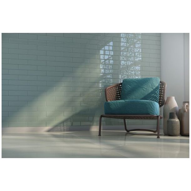 7X25 REVESTIMIENTO COLOR MIND MINT 1RA ELIANE