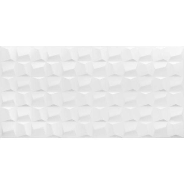 45X90 REVESTIMIENTO CUBIC WHITE LISO 1RA RECT. ELIANE