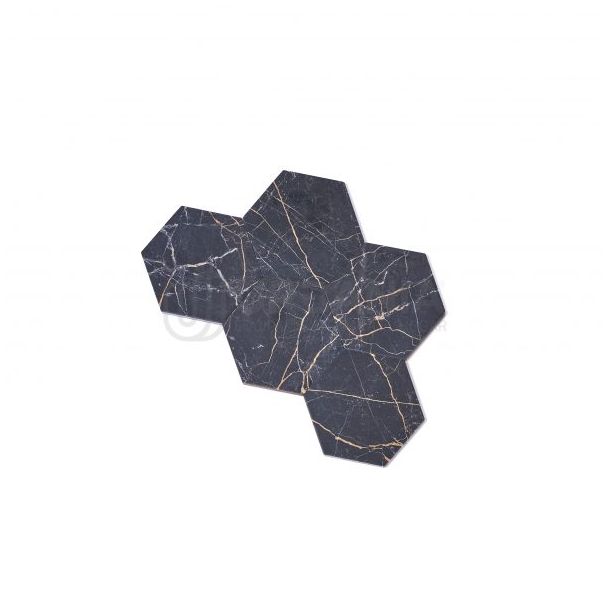 17X19.5 PORCELLANATO HEXAGONO PULPIS GOLD 1RA RECT. GABRIELLA