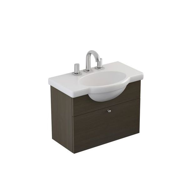 X6VED-W7 VANITORY COLGAR VENECIA 64CM 1 PUERTA WENGUE FERRUM