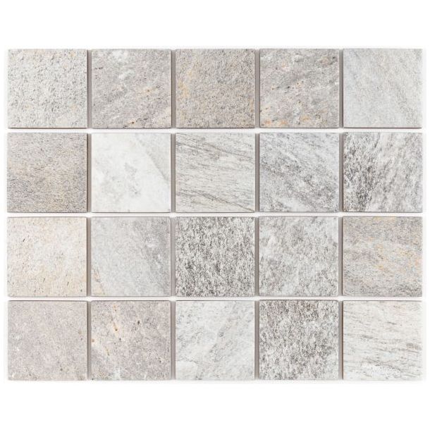 7.5X7.5 CERAMICO MALLA FIJI WHITE MESH 1RA ELIANE