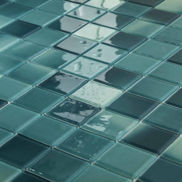 27X27 CERAMICO MALLA SURF JADE ACUARELA