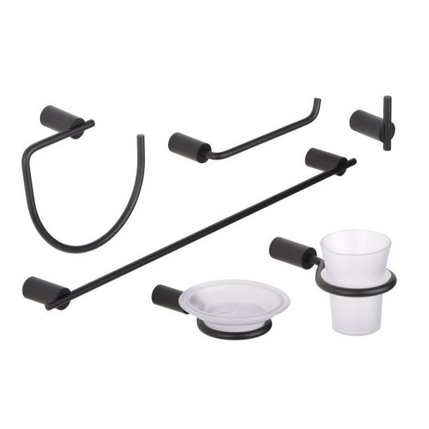 750/170-10 SET ACCESORIOS X7 PZAS ARONA BLACK ESTALGRIF