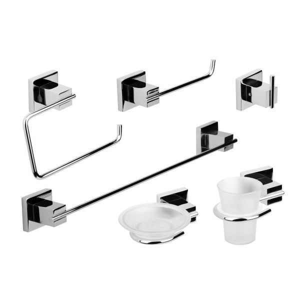 810/170-00 SET ACCESORIOS X7 PZAS QUARTIER CROMO ESTALGRIF