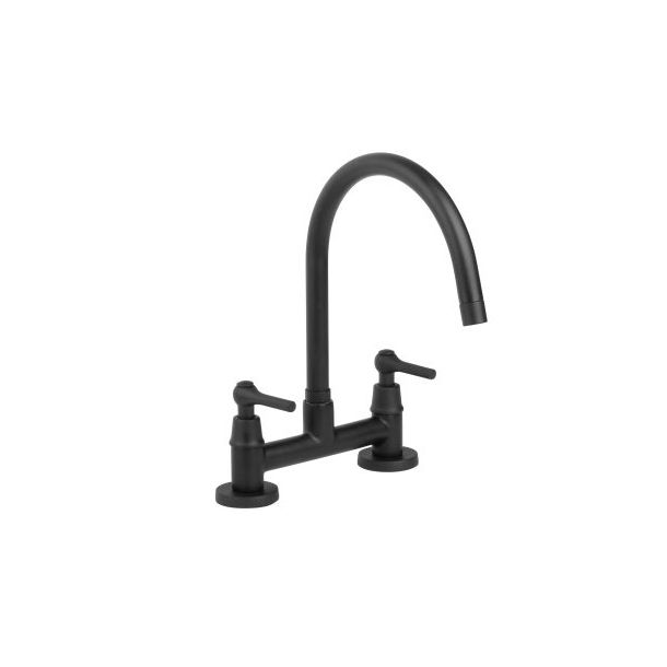 820/040-10 COCINA JUEGO MESADA LEVER BLACK HAIFA ESTALGRIF