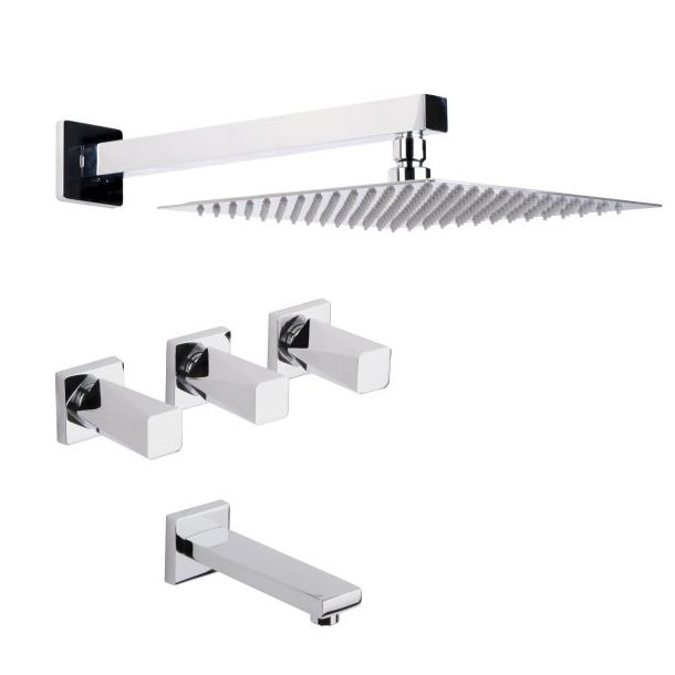 560/030-00 DUCHA CON TRANSFERENCIA NEW YORK CROMO ESTALGRIF