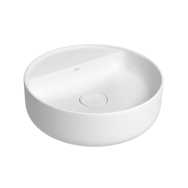 L.12040.M.17 BACHA DECA SLIM SIN AGUJEROS BLANCO AQUALAF