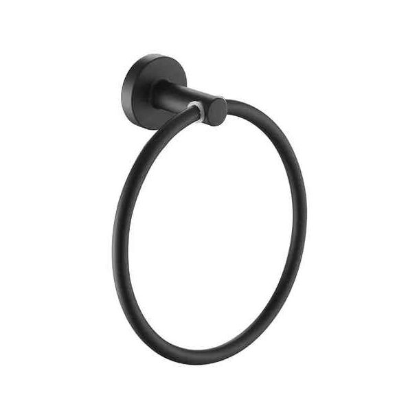 750/102-10 TOALLERO ARO ARONA BLACK ESTALGRIF