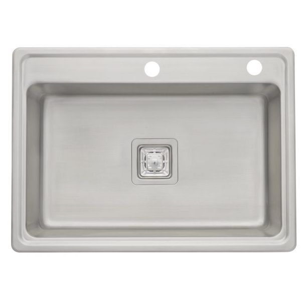 783E PILETA 60X42X18 SIMPLE ENCASTRABLE AC. 304 - MI PILETA