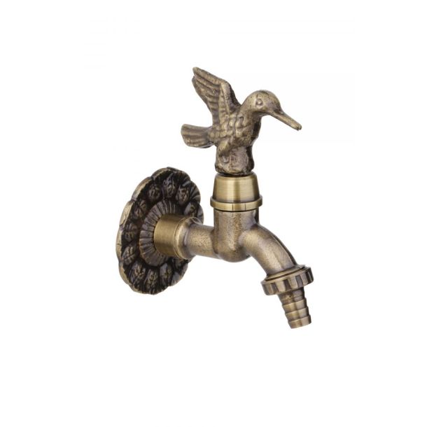361/200-16 CANILLA PATIO HAAZ COLIBRI BRONCE VIEJO ESTALGRIF