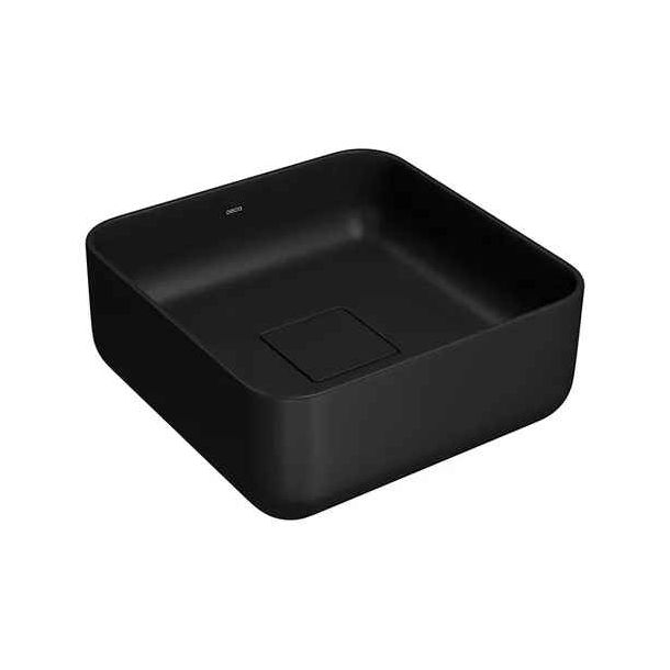 L.11030.94 BACHA DECA SLIM SIN AGUJEROS NEGRO MATE AQUALAF