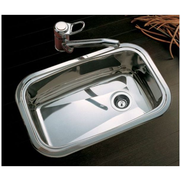 E60A PILETA SIMPLE 68.3X44.5X20 CON ANTIRREBALSE - JOHNSON