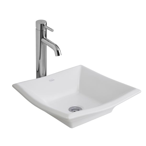 L025K-B BACHA APOYAR TORI CUADRA BLANCO FERRUM