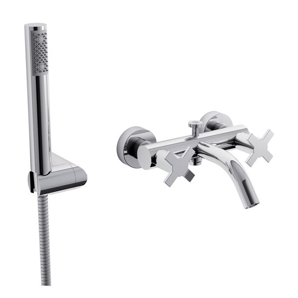 0112/D7-CR DUCHA CON TRANSFERENCIA ALERCE CROMO FV