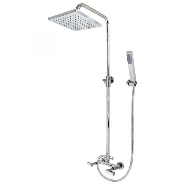 35050 DUCHA CON BARRAL Y TRANSFERENCIA BLOKE LEVER AQUALAF