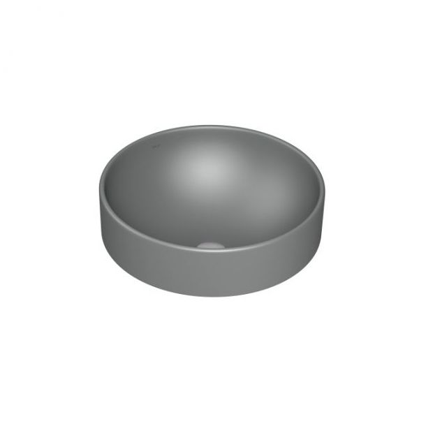 L.1050.86 BACHA DECA CLAS. SOBREMESADA GRIS SIN AGUJEROS AQUALAF