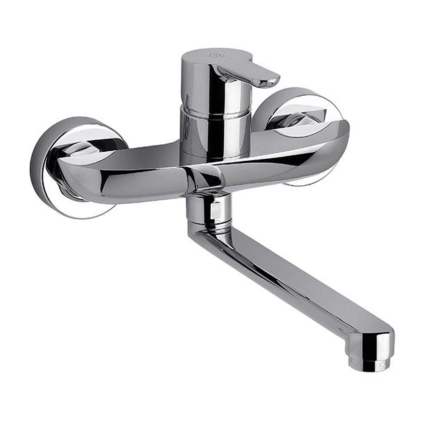 0406/B5-CR COCINA MONOCOMANDO PARED PUELO CROMO FV