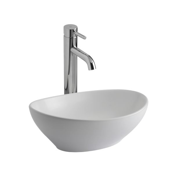 LK060-B (L60KF-B) BACHA APOYAR TORI CUENCO BLANCO FERRUM