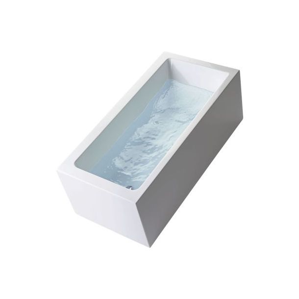 BL007-B BAÑERA ISLA KHIOS CUADRA 160X78 BLANCO FERRUM
