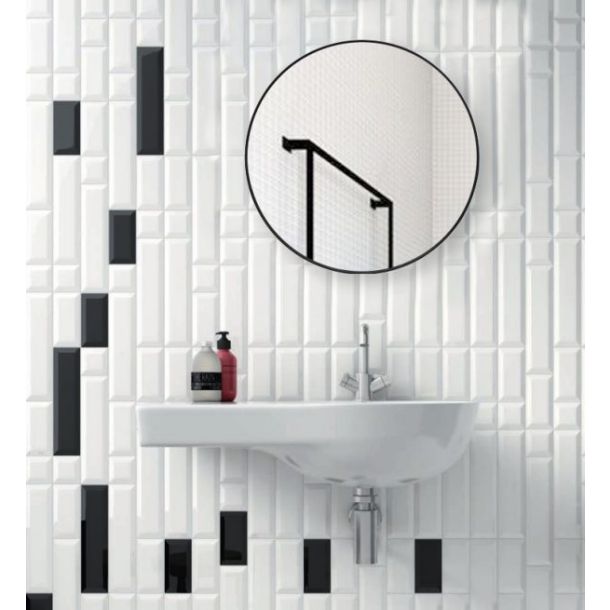 ESP30.02 ESPEJO REDONDO BLACK 57 REFLEJAR