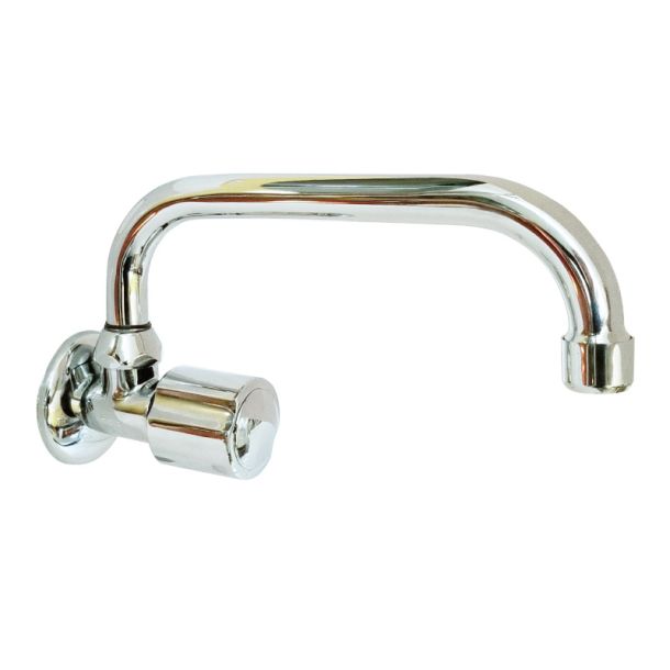 913 CANILLA DE UN AGUA DE PARED PICO U AQUALAF
