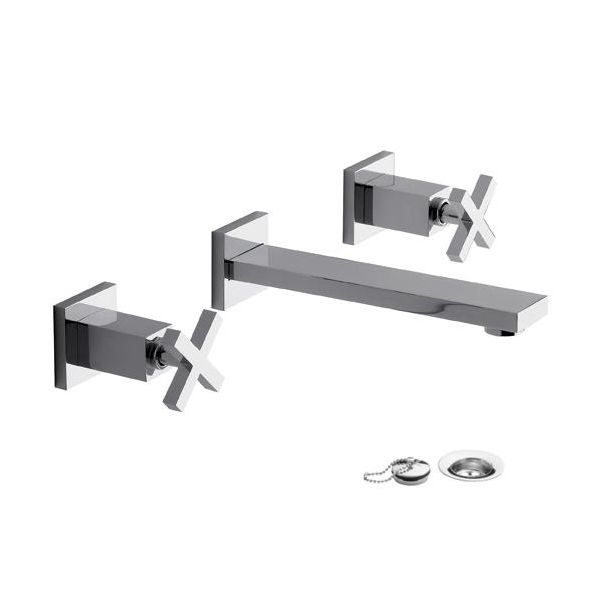 0203R/85-CR LAVATORIO PARED DOMINIC CROMO FV