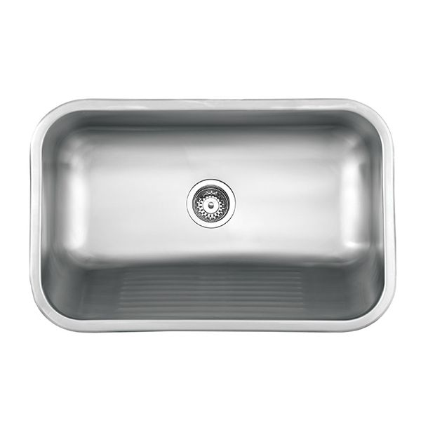 420L PILETA BAJO MESADA 60X37X24 BRILLANTE AC. 304 - MI PILETA