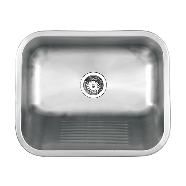 421L PILETA BAJO MESADA MATE 46X37X24 AC. 304 - MI PILETA