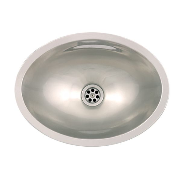 455 PILETA BAJO MESADA STANDARD 38X28X13 AC. 304 MI PILETA