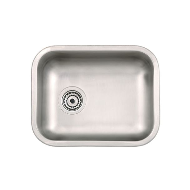 343 PILETA SIMPLE 44X34X18 AC. 304 - MI PILETA