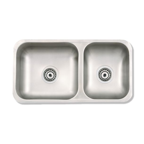 445 PILETA DOBLE 67X34X20 AC. 304 - MI PILETA