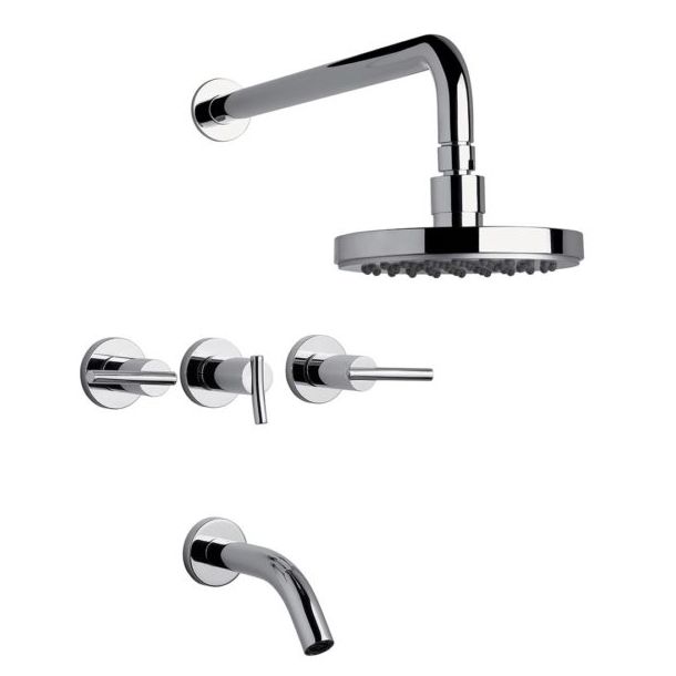 0103/39-CR DUCHA CON TRANSFERENCIA LIBBY CROMO FV