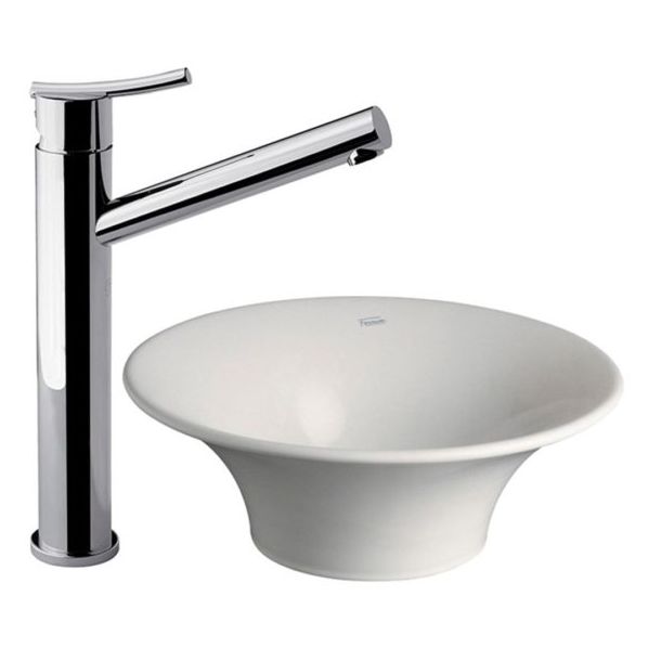 0181.02/39-CR MONOCOMANDO ALTO LIBBY CROMO FV