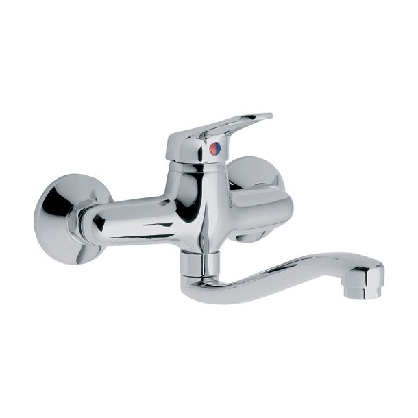 0406/B1-CR COCINA MONOCOMANDO PARED ARIZONA CROMO FV