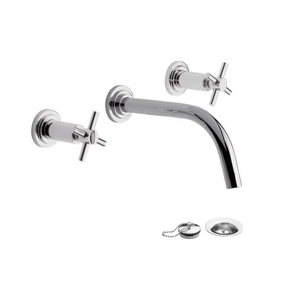 0203/87-CR LAVATORIO PARED TEMPLE CROMO FV